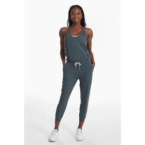 Vuori Lux Sleeveless Jumpsuit Size S Retail $94